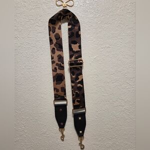 Guitar Strap Cheetah Print